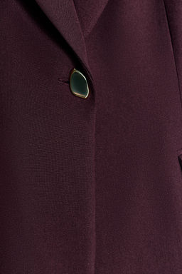 FITTED BLAZER WITH SHOULDER PADS - Zara фото 8