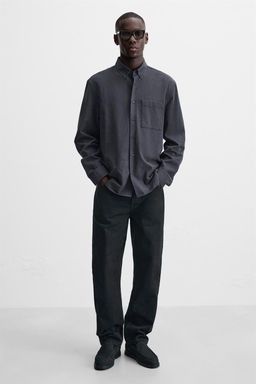 CASUAL LEATHER LOAFERS - Zara фото 9