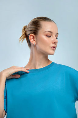 Арт. 4143 Туника женская 44-54 (6 шт) Цвет:джинс - Калинка фото 5