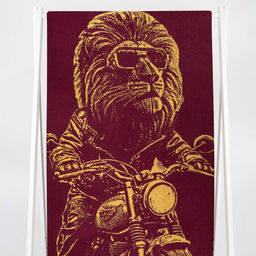 Полотенце махровое 6с102.411ж1 Моторалли(кр.дерево1) 67х150см