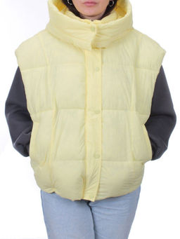 24001 YELLOW Жилет утепленный женский (100 гр. холоффайбер) - Fashion фото 3