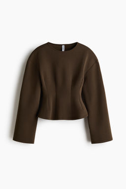 Top interlock con cintura entallada - H&m фото 2