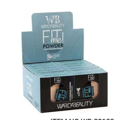 Warda Beauty Пудра для лица "Fit Me", матирующая, скрывающая поры, тон 02