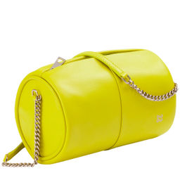 Итальянская кожаная сумка DuDu Bags серии Abigail | лимонный