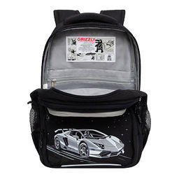 RB-653-2 Рюкзак школьный с обвесом и картхолдером на держателе - Grizzly фото 25