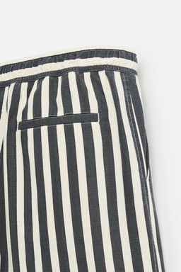JACQUARD TEXTURED BERMUDA SHORTS - Zara фото 9