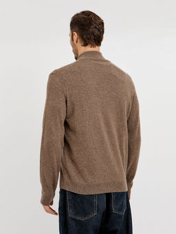 кардиган мужской базовый на молнии - Glenfield фото 5