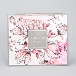 Цена за 2 шт. Пакет подарочный ламинированный, упаковка, Present for you, ML 27?23?11.5 см