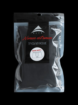 ALFA ТРУСЫ МУЖСКИЕ 6300Z BOXER SHORTS BLACK