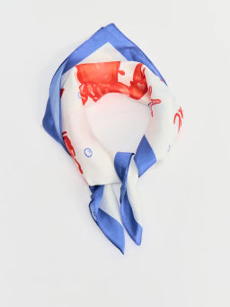 Платок с принтом ракушки ZR2605061802-99 / Zarina