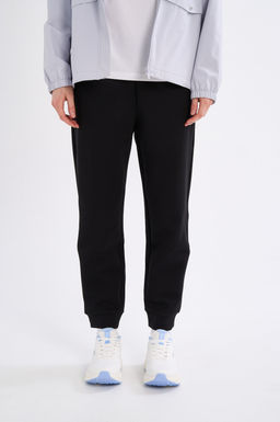 Брюки трикотажные укороченные Черный