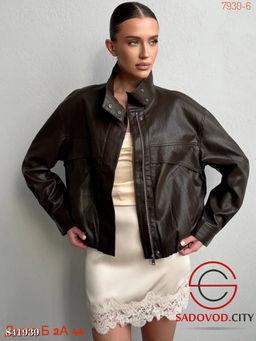Кожаная куртка весенняя
