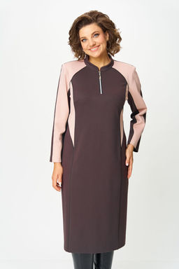 Платье Aira Style 24427 Шоколадный