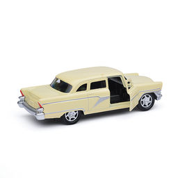 Машина металл ГАЗ-13 "Чайка" 12 см. (откр. двери, светло-желтый) инерц., в коробке