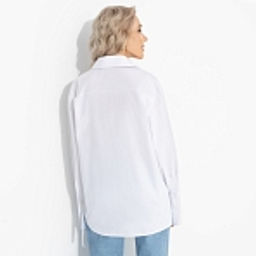 Рубашка на запах из хлопка, Переиграла всех - Charutti фото 12