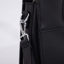 Сумка-тоут на молнии, цвет чёрный - Simaland фото 6