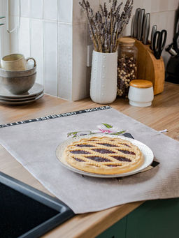 Комплект вафельных полотенец 48*60 см, 3 штуки (Мокко, черный) - Ивановотекстиль фото 7