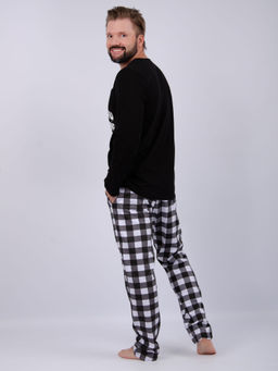 Пижама "Ужастики 2", футер начес