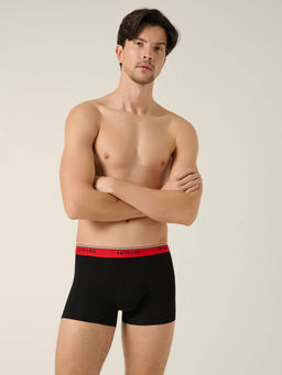 DIWARI PREMIUM MSH 1568 Трусы мужские (бандероль) black-red strip