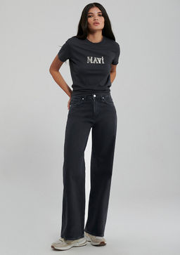 Mavi Bask?l? Gri Tisort  фото 3