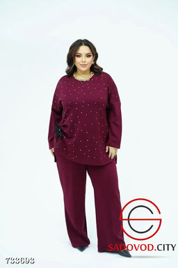 Женский брючный костюм двойка