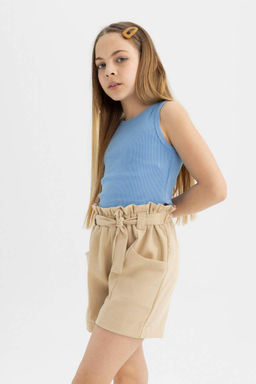 Шорты в бумажном пакете для девочек