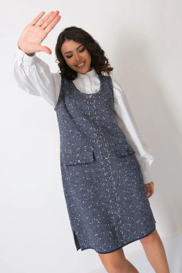 БЕЛАРУСЬ Платье Д 3480/т.джинс