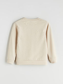 Bisiklet Yaka Erkek ?ocuk Sweatshirt
