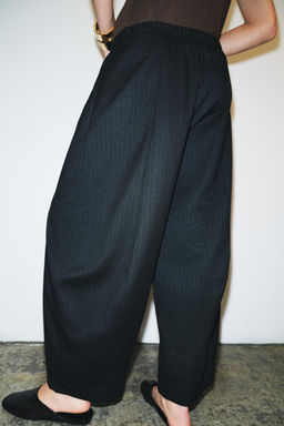 ZW COLLECTION WIDE-LEG TROUSERS - Zara фото 5