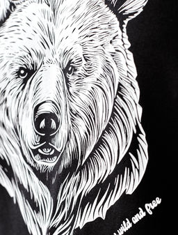 Футболка из премиального хлопка с авторским принтом