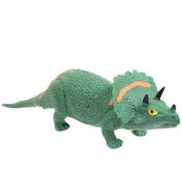 Фигурка Abtoys Юный натуралист Динозавр Трицератопс зеленый, термопластичная резина  фото 2