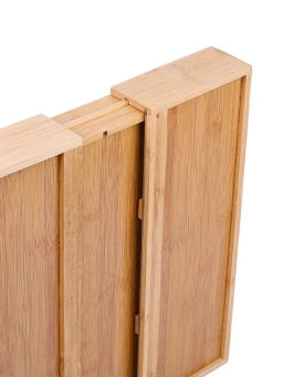 Лоток для столовых приборов BAMBOO (раздвижной), 36*26(38)*5,5 см арт.105123 - Mallony фото 7