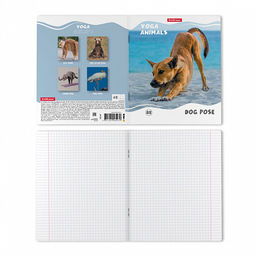 Цена за 5 шт. Тетрадь общая ученическая ErichKrause Yoga Style, 48 листов, клетка, матовая ламинация_MIX-PACK фото 8