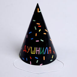 Колпак бумажный на день рождения «Душнила», в наборе 6 шт.