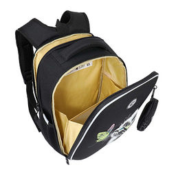 RAw-694-3 Рюкзак школьный с чехлом для мелочей - Grizzly фото 4