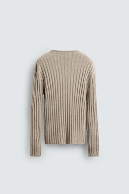 LIGHTWEIGHT RIBBED SWEATER - Zara фото 8