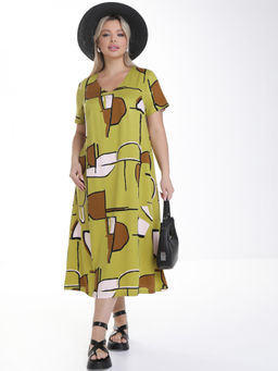 Платье П-2230/2 Цвет:оливковый