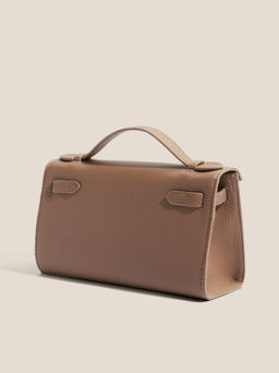 Женская сумка с ручкой TENDANCE Артикул 4533892, бежево-коричневый  фото 3