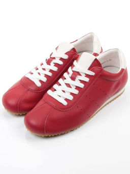 03-908397-5 RED Кеды женские (натуральная кожа)