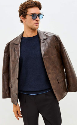 Джемпер F521-1566 d.blue - Fine joyce фото 4