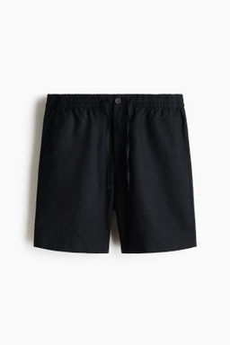 Pantal?n corto en mezcla de lino Regular Fit - H&m фото 5