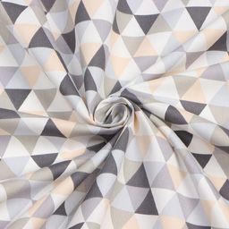 Скатерть Этель Треугольники 110х149 см, 80% хл, 20% пэ, сатин 110 г/м2  фото 4