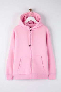 Ac?k Pembe Orme Sweatshirt TWOAW24SW00188