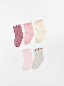 Basic K?z Bebek Soket ?orap 5li
