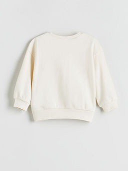 Kelebek Nak??l? K?z ?ocuk Sweatshirt