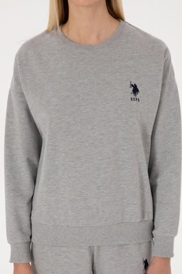 Kad_n Gri Melanj Pijama Tak_m_ - U.s. polo assn фото 6