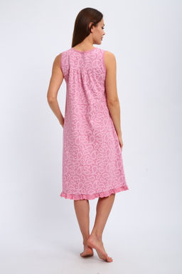 Ночная сорочка из кулирки Василиса лиловая огурцы - Амадэль фото 17