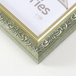 Фоторамка пластик "Винтаж" 15х21 см, оливковый (пластик)