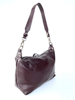 Женская кожаная сумка через плечо 0192-25 - Cidirro фото 3