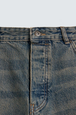 JEANS STRAIGHT FIT ROTOS / Azul tinta - Zara фото 10